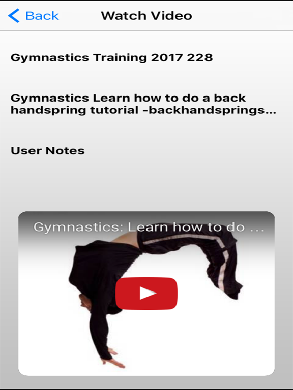 Screenshot #5 pour Gymnastics Training 2017