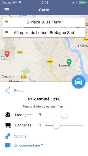 Taxi Lorient(圖3)-速報App