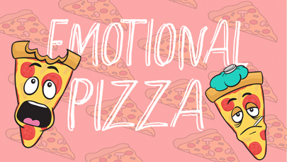 How to cancel & delete Emotional Pizza - Stickers for Pizza Lovers from iphone & ipad 1