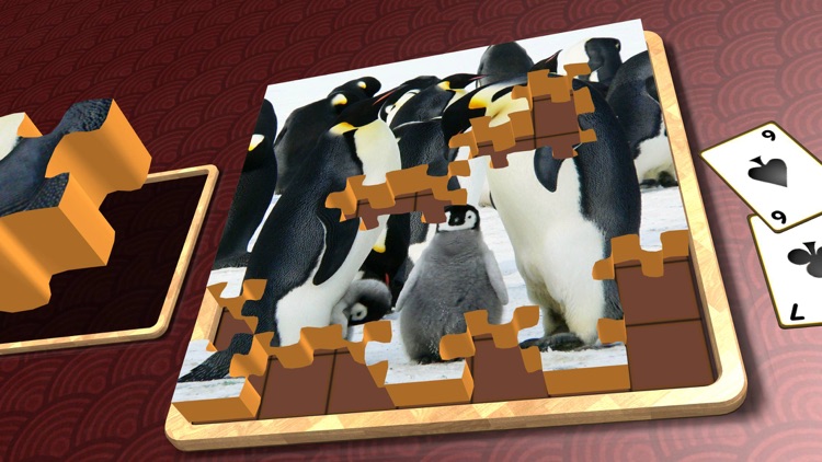 Jigsaw Solitaire Baby Animals screenshot-4