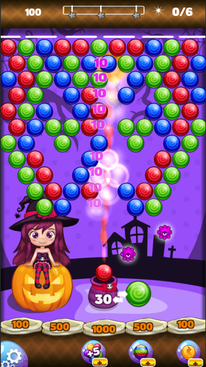 Bubble Shooter Mania - Sweet Halloween(圖3)-速報App