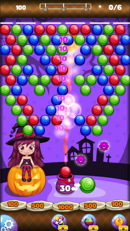 Bubble Shooter Mania - Sweet Halloween