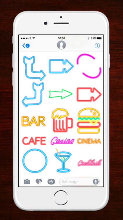 Neon Stickers - Animated Sign Pack