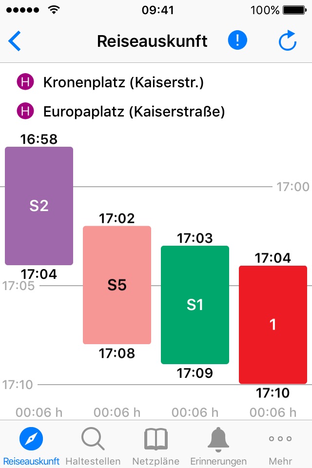 ÖPNV Navigator screenshot 2