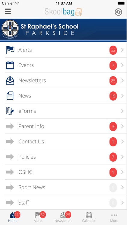 St Raphael's School Parkside - Skoolbag