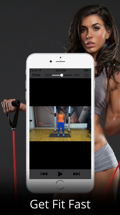 Resistance Band Training Exercises Rubber Workout screenshot-4