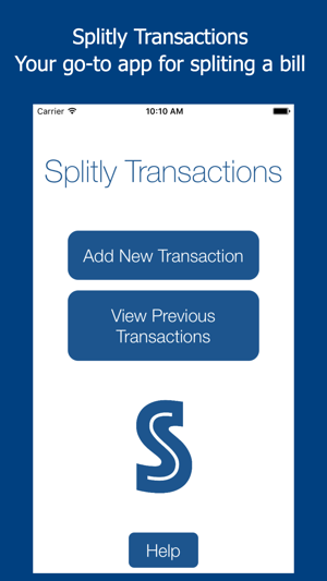 Splitly Transactions