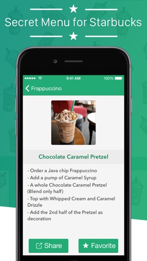 Secret Menu for Starbucks +(圖1)-速報App