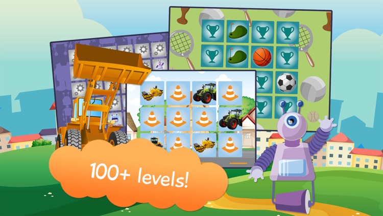 Kids Cars Memory Game screenshot-0