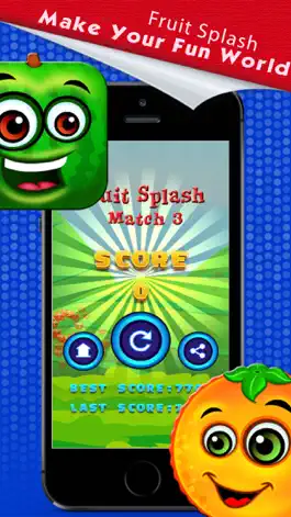 Game screenshot Fruit Splash Match 3 apk