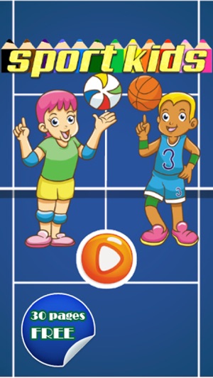 Sport Kids Coloring Pages : Coloring Learning Game(圖1)-速報App