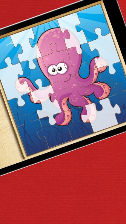 Marine Animals Puzzle - Learning games for toddler