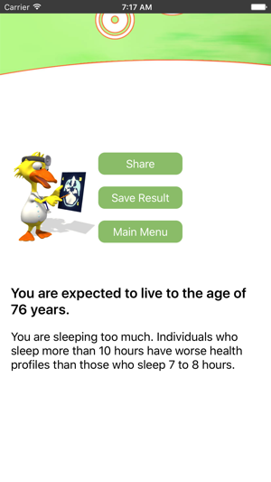 Life Expectancy Lite - the age test(圖5)-速報App