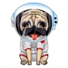 Pug Astronaut Emoji