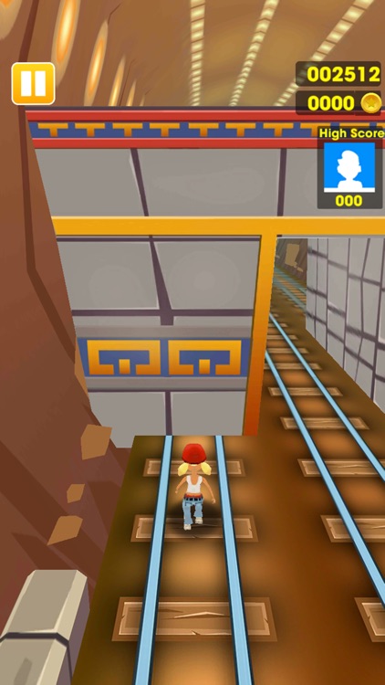 3D Railway Run Surfers Adventure Game screenshot-3