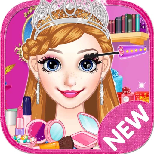Dream Castle princess - makeup plus girly games icon