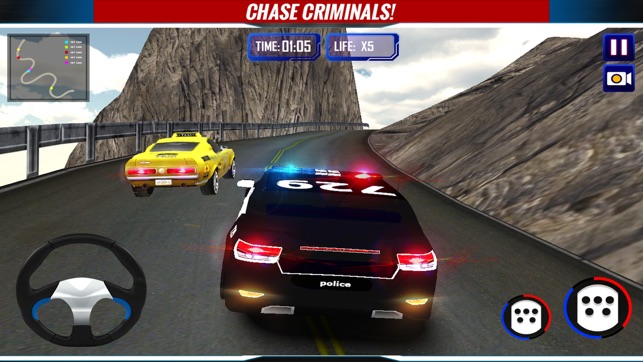 Police Car Driver Chase High Speed Street Racer 3D(圖1)-速報App