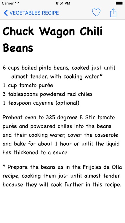 Vegetables Recipe