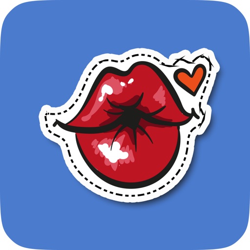 Kisses Stickers for Messaging icon