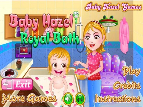Скриншот из Baby Hazel the Royal Bath