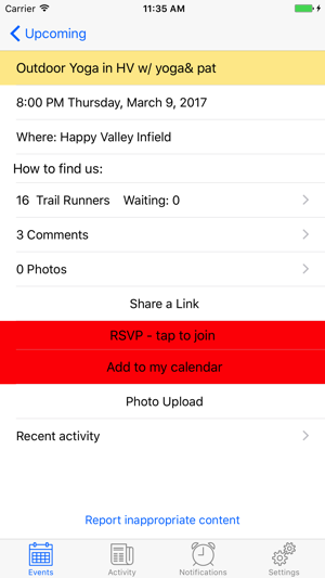 HK Trailrunners Meetup App(圖3)-速報App