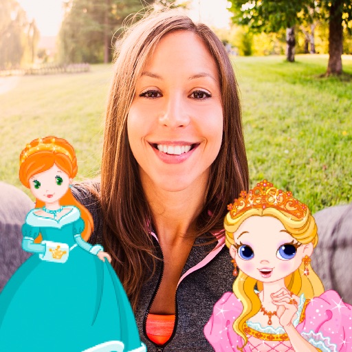Princesses photo editor sticker maker iOS App