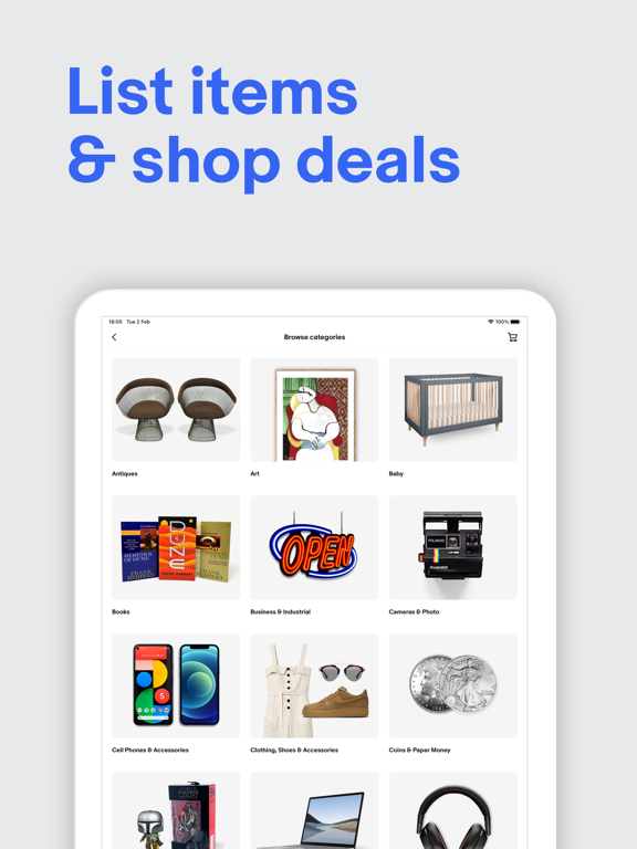 EBay: The shopping marketplace Ipad images