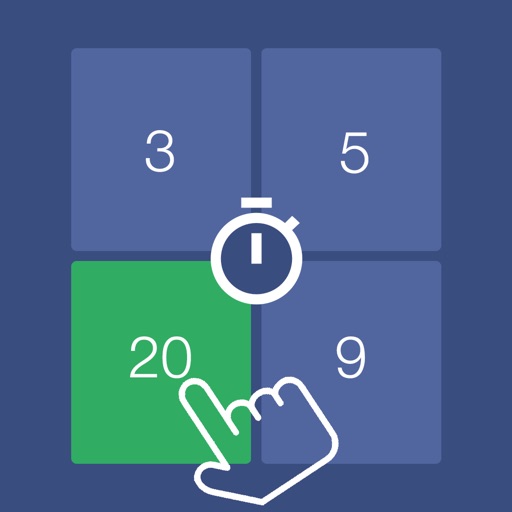 Tap the biggest number - Speed math game iOS App