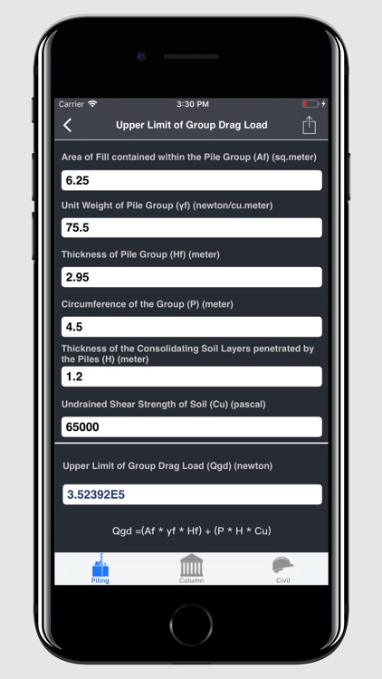 Pile and Piling Calculator screenshot-3