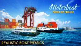 Game screenshot Motor-Boat Parking Ship Sim-ulator 2017 mod apk