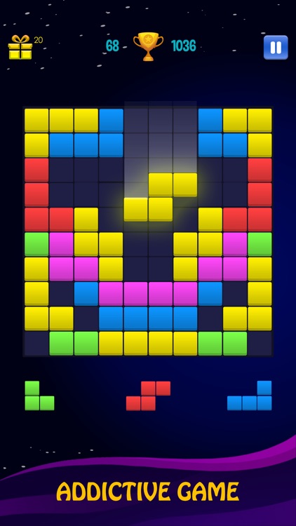 Block Puzzle Mania: Fit 10 Pro screenshot-0