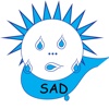 Sad Tear Face Emoji - Loser Stickers App