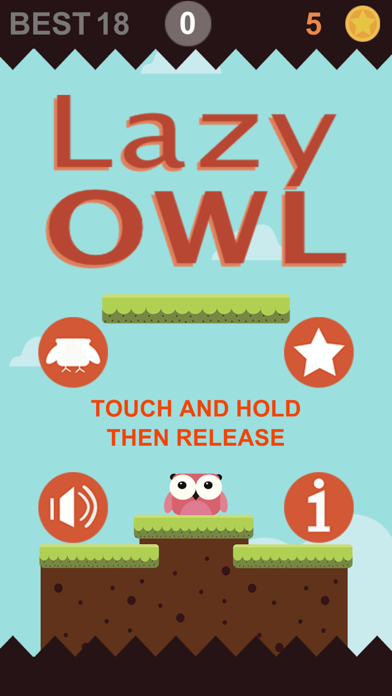 How to cancel & delete Lazy Owl - Fun Owl Game from iphone & ipad 1