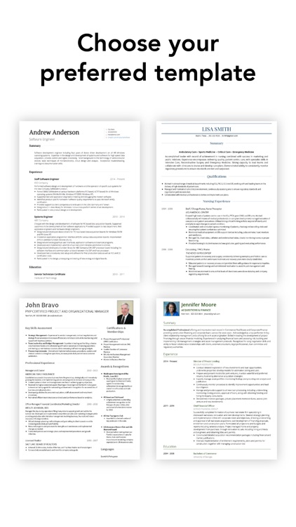 VisualCV Resume Builder screenshot-4