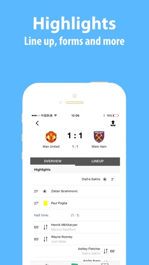 Football Bee - League Team News Live Scores 蜂球族英文版(圖3)-速報App