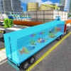 City Cargo Truck Sea Animal Transporter 3D
