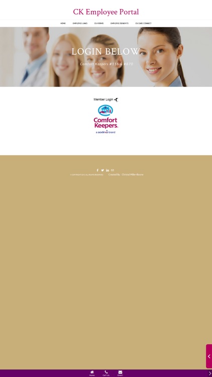 Ck Employee Portal By Christal Boone
