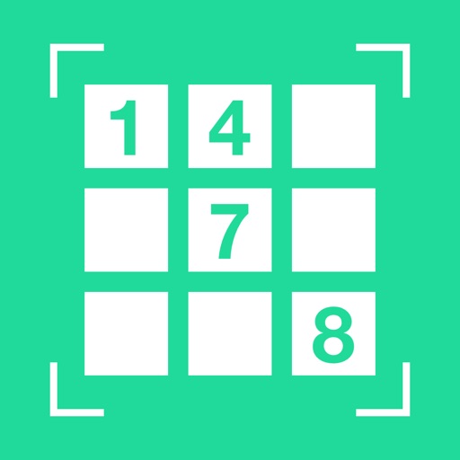 SudokuScan - Your smart sudoku solver camera iOS App