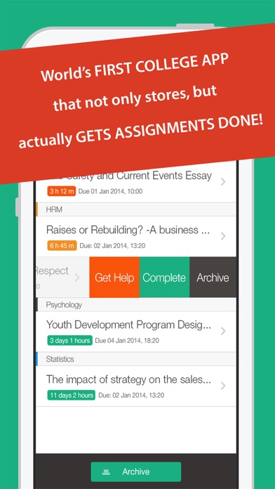 How to cancel & delete Assignment Lab Essay Writer App from iphone & ipad 1