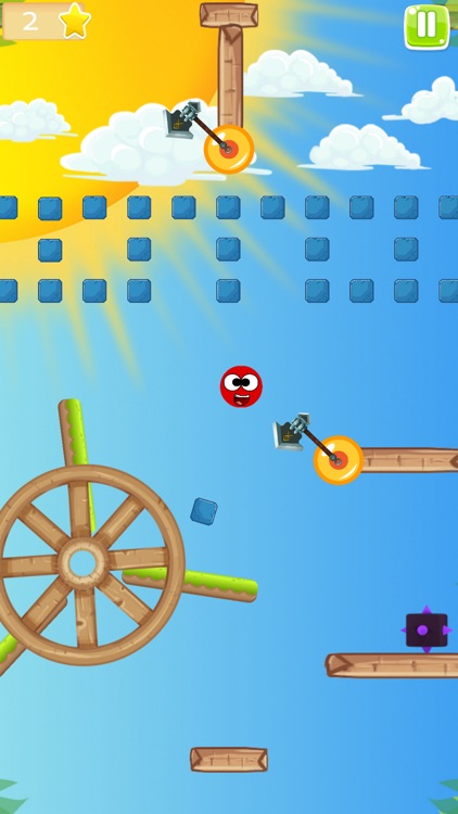 Red Ball Bounce Rush screenshot-1