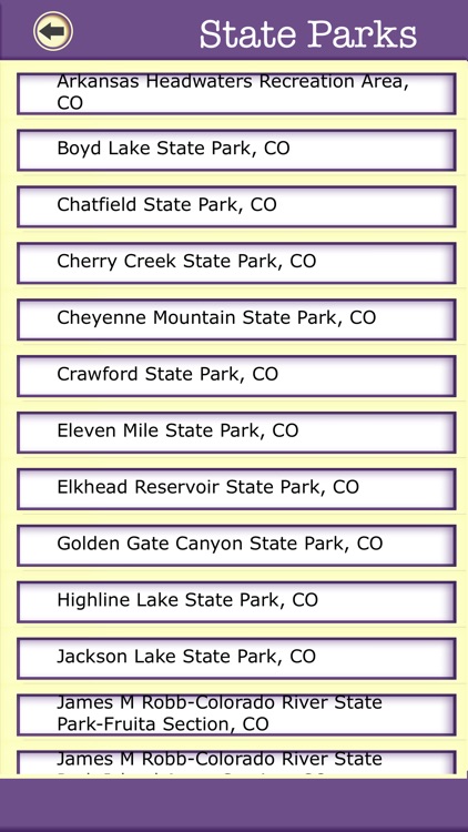 Colorado Camping & Hiking Trails,State Parks screenshot-3