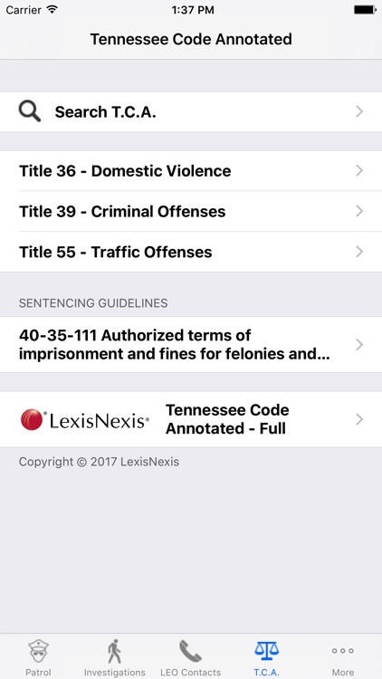 Tennessee LEO screenshot-3