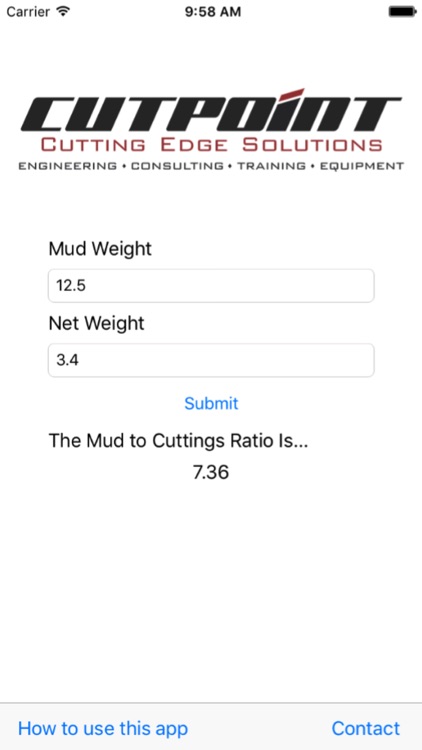 Mud to Cuttings