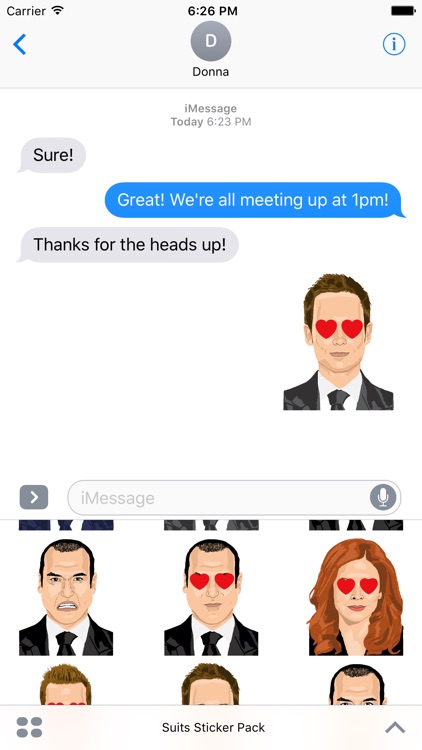 Suits Sticker Pack