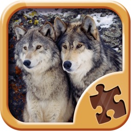 Wolf Jigsaw Puzzles - Fun Brain Training Game Free