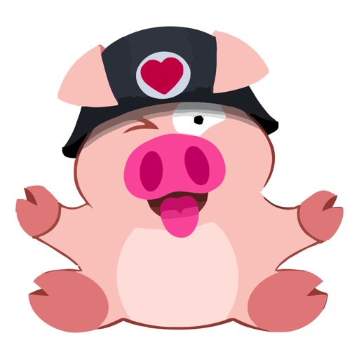 Tiny Pig Animated Emoji Stickers