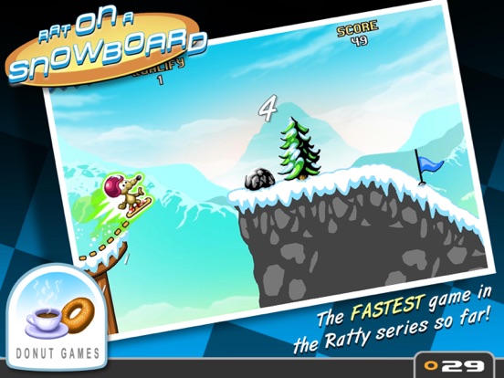 Rat On A Snowboard на iPad