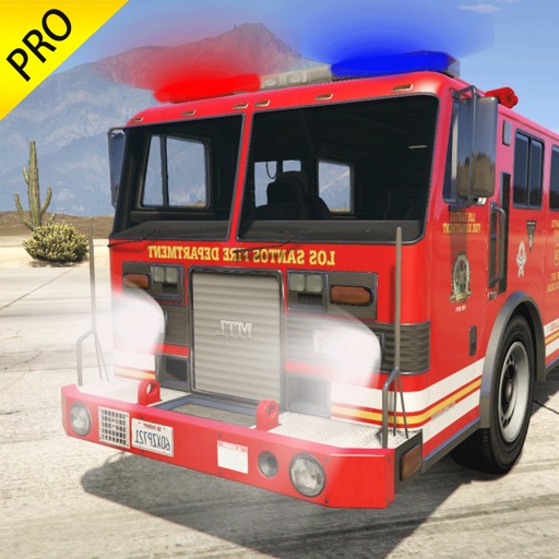 City Fire Rescue Operations Emergency Driving icon