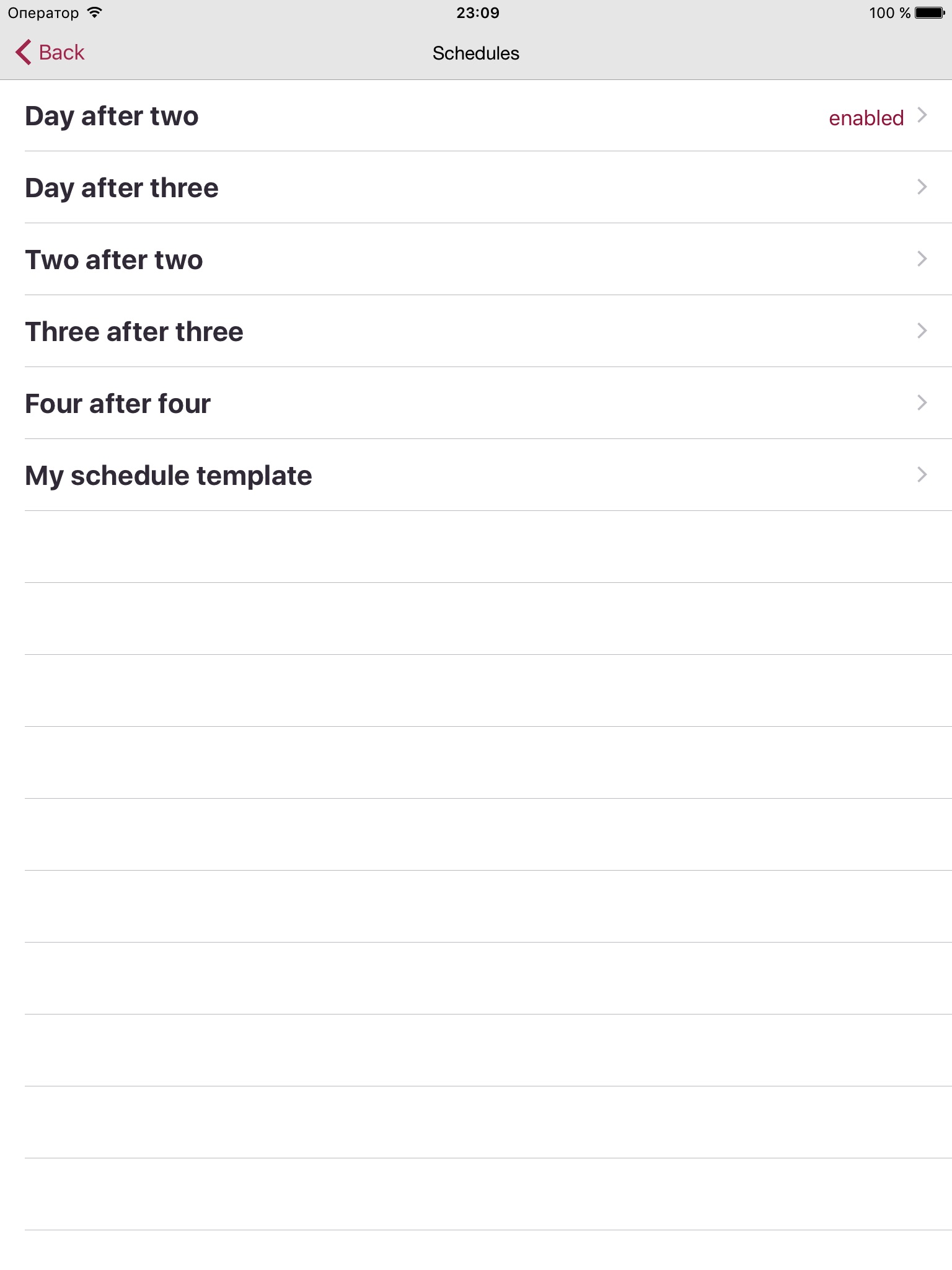 Schedule work shifts screenshot 4