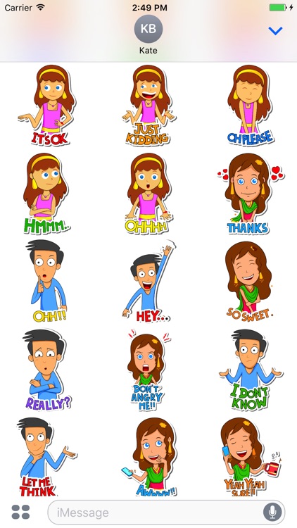 Emotions Stickers